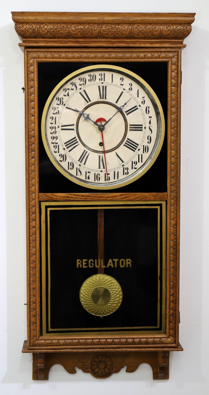 Sessions Clock Co. “Crescent No. 15” calendar,ca. 1915. — Antique Clocks Price Guide
