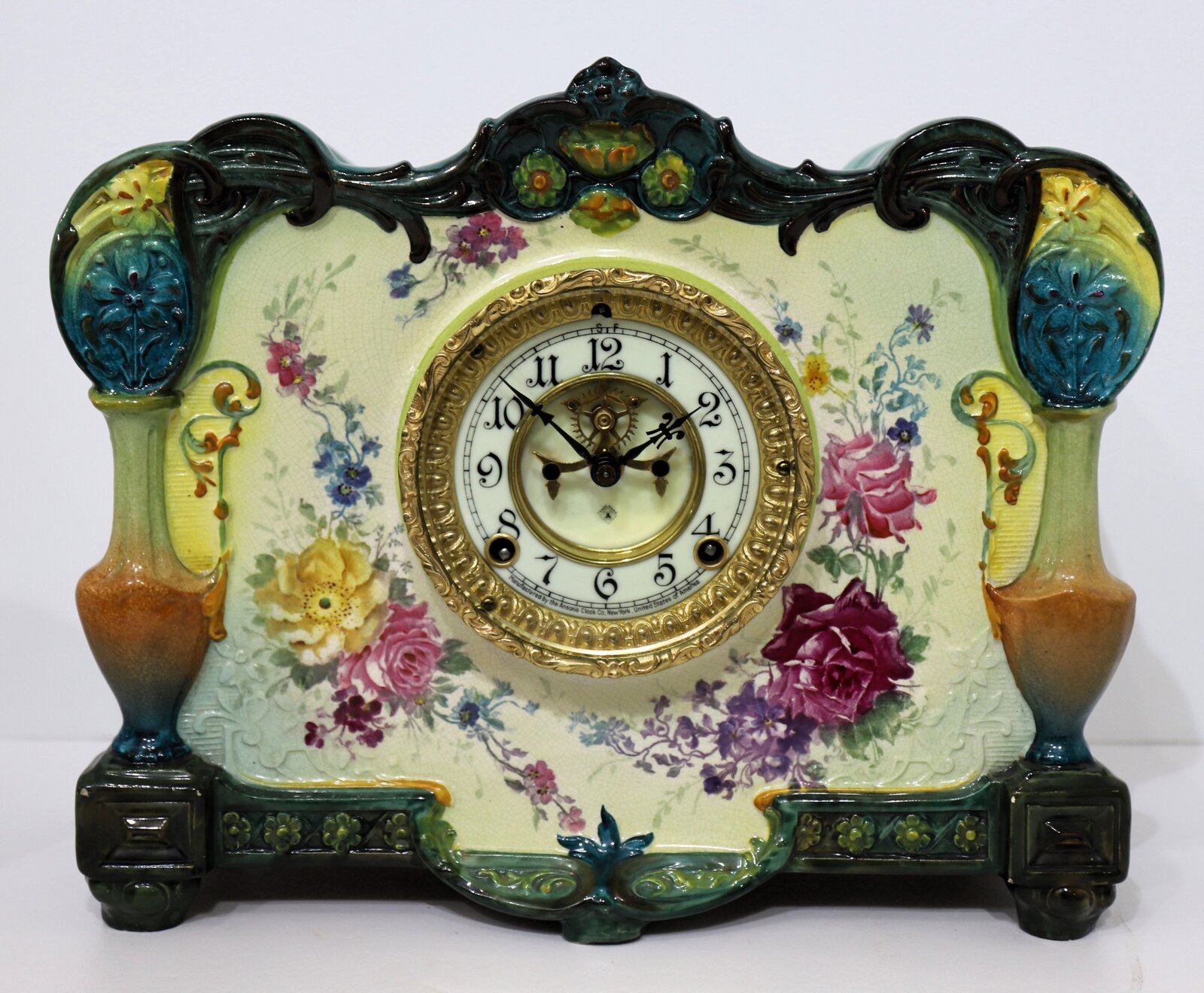 Ansonia Clock Co. “La Roca”, ca. 1901. — Antique Clocks Price Guide
