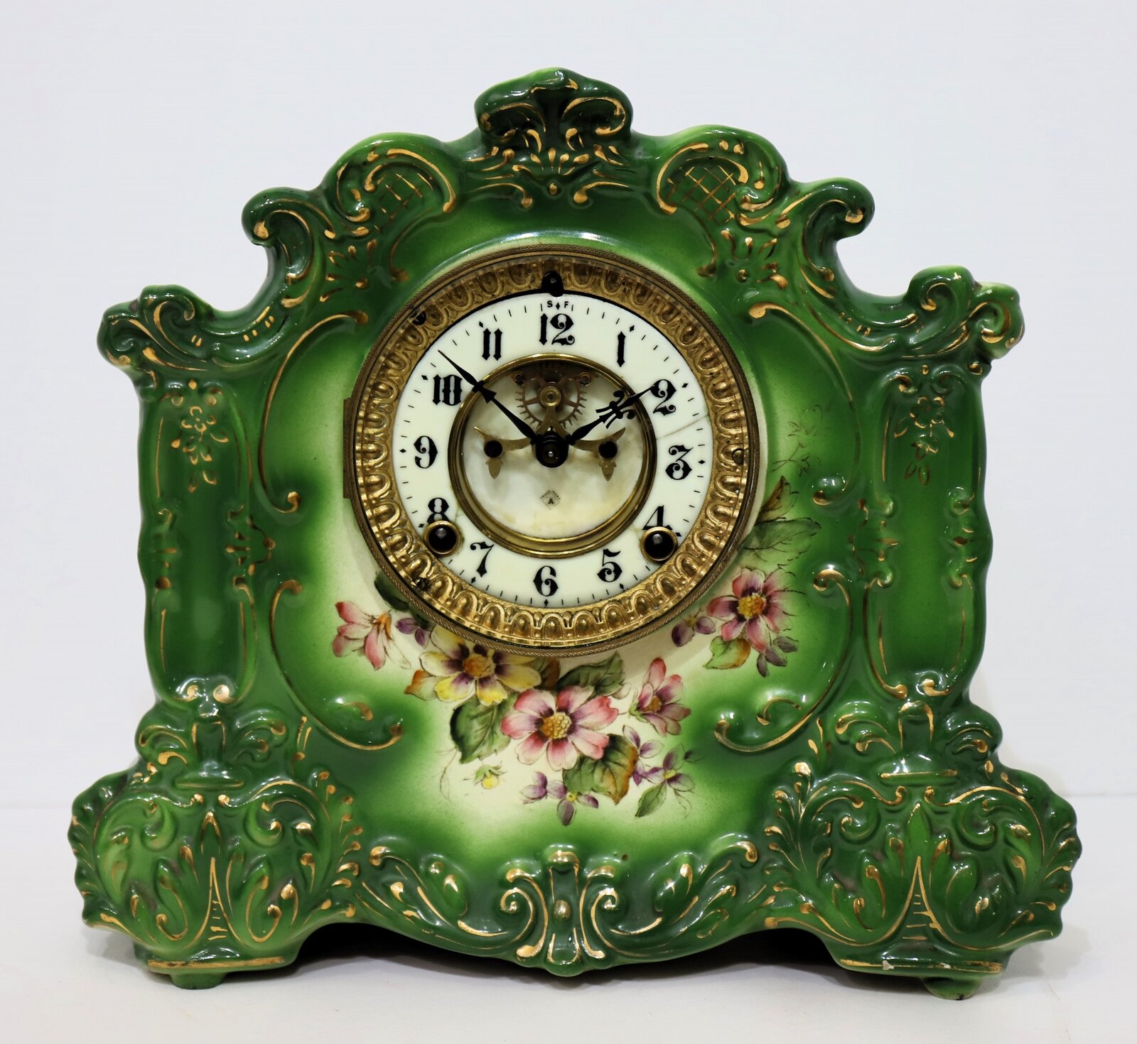 Ansonia Clock Co. “Rainbow”, ca. 1901. — Antique Clocks Price Guide