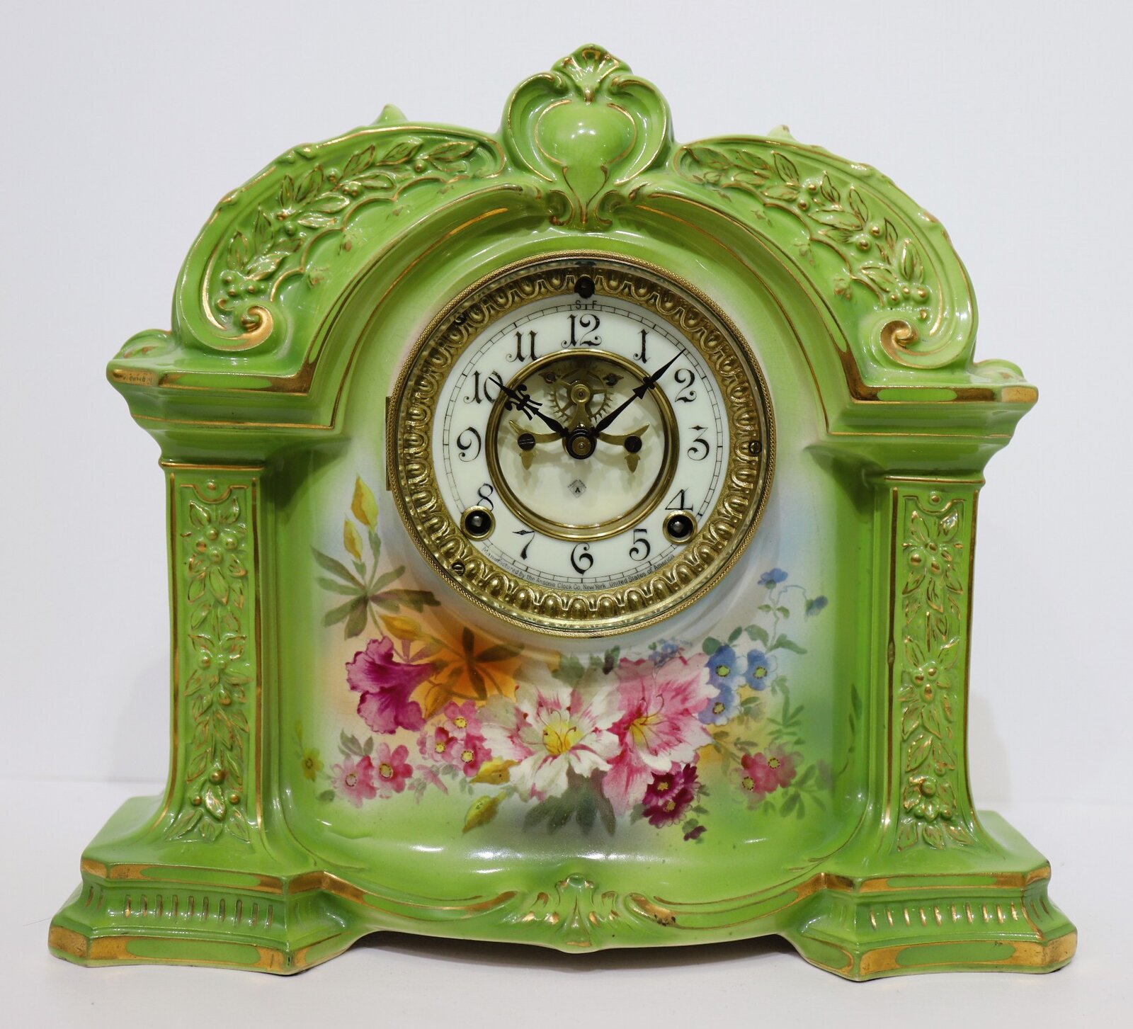 Ansonia Clock Co. “La Orb”, ca. 1904. — Antique Clocks Price Guide