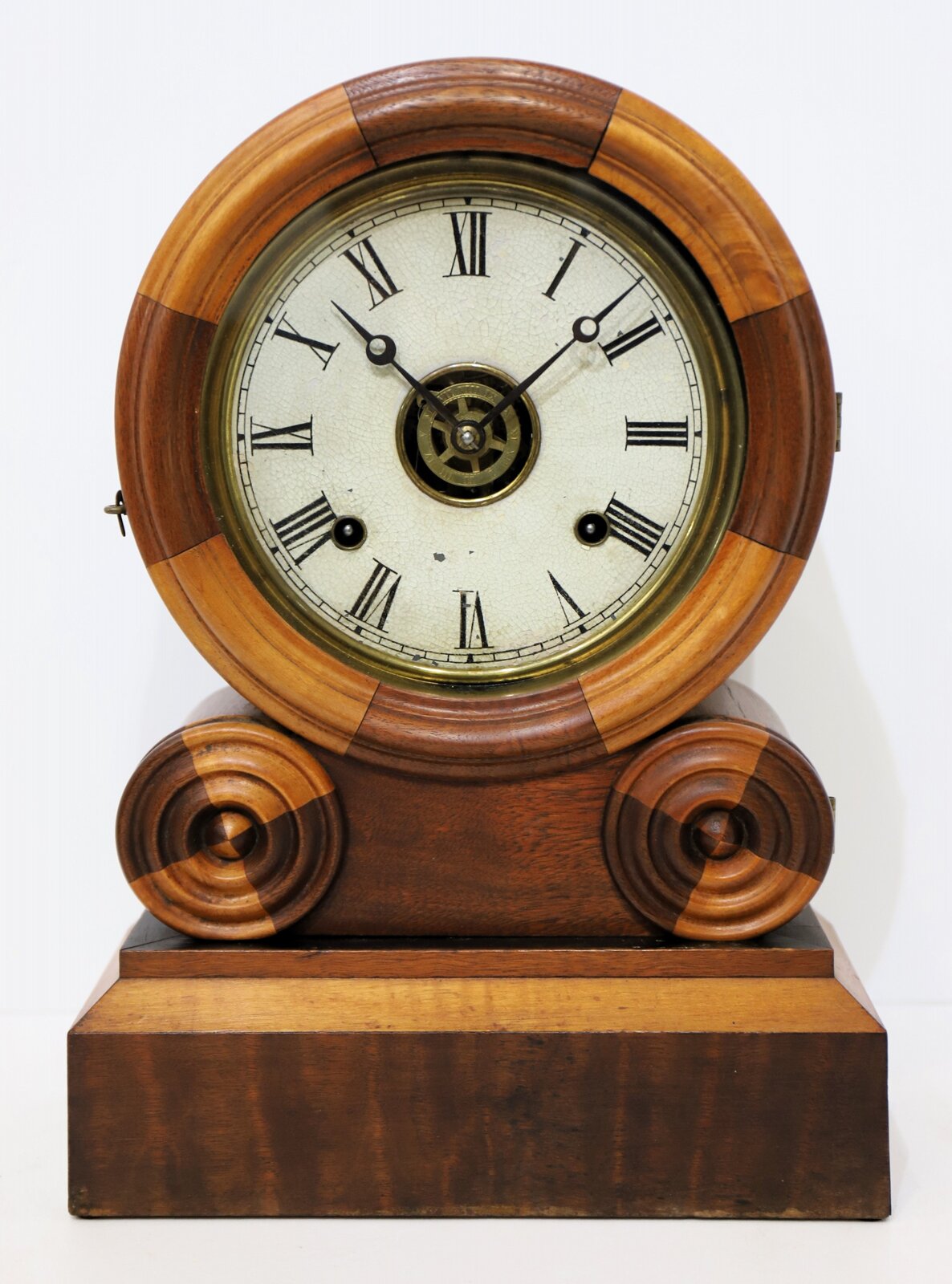 E Ingraham & Co. “Grecian Mosaic” ca. 1871. — Antique Clocks Price Guide