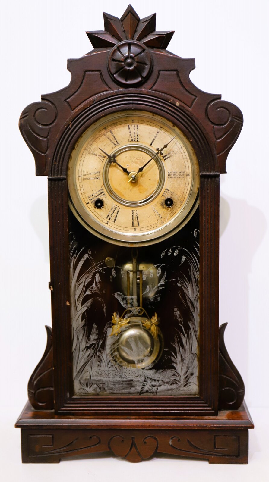 Wm L Gilbert Clock Co. “Argus”, ca. 1885. — Antique Clocks Price Guide