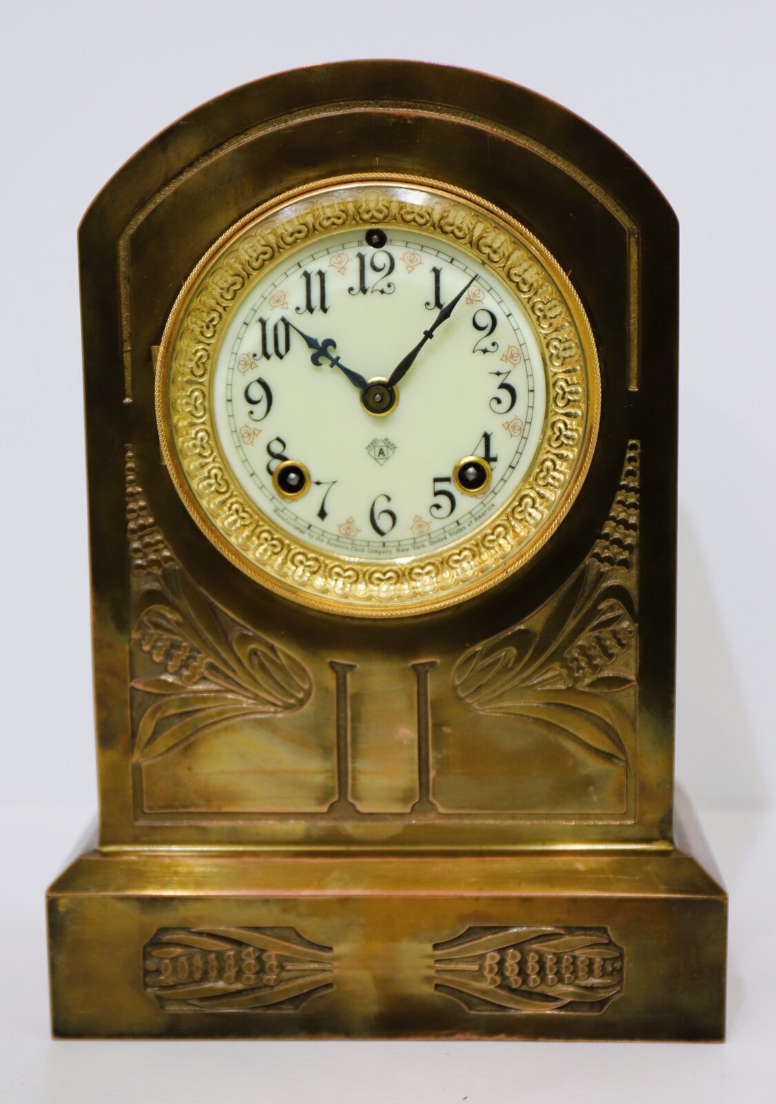 Ansonia Clock Co. “Surrey”, ca. 1910. — Antique Clocks Price Guide