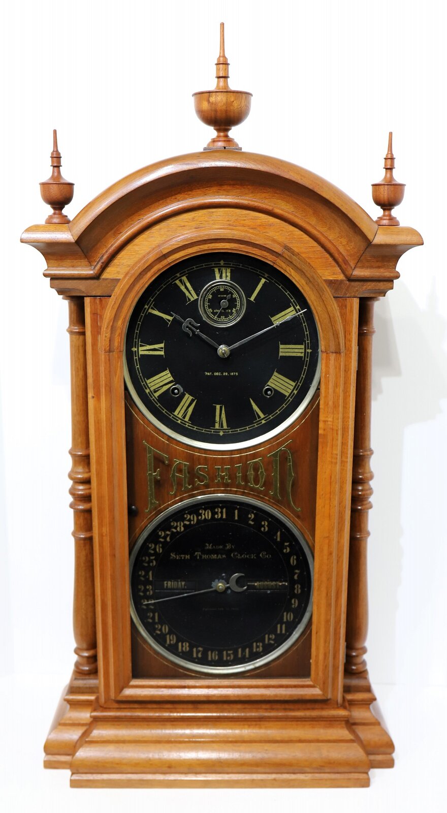 Seth Thomas Clock Co. “Fashion No. 6”, ca. 1880. — Antique Clocks Price Guide