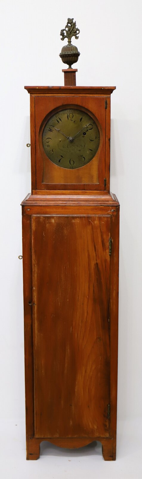 Ebenezer Boynton dwarf tall case, 1812-1844. — Antique Clocks Price Guide