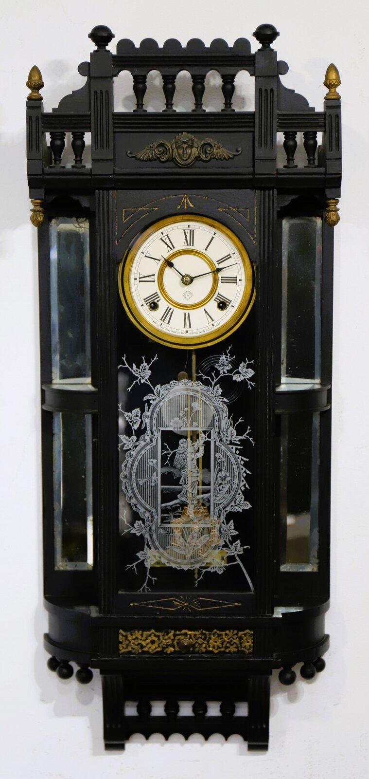 Ansonia Clock Co. “Reflector”, ca. 1886. — Antique Clocks Price Guide