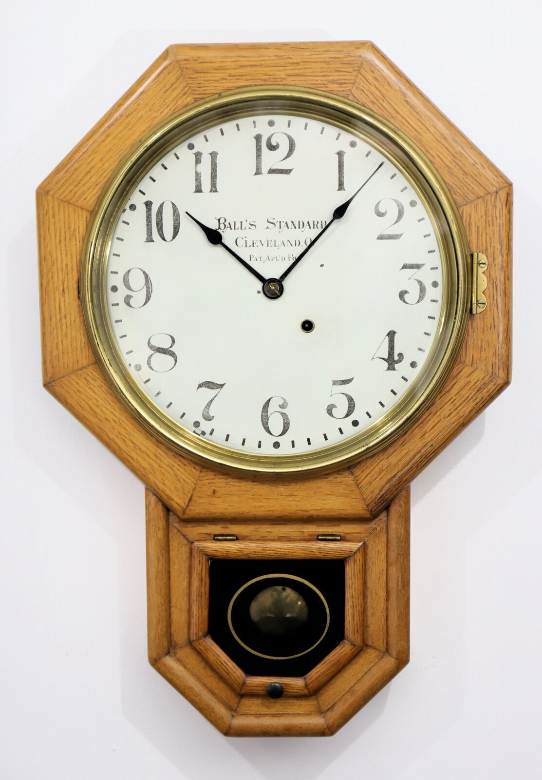 Seth Thomas “Drop Octagon 12 Inch”, ca. 1900. — Antique Clocks Price Guide