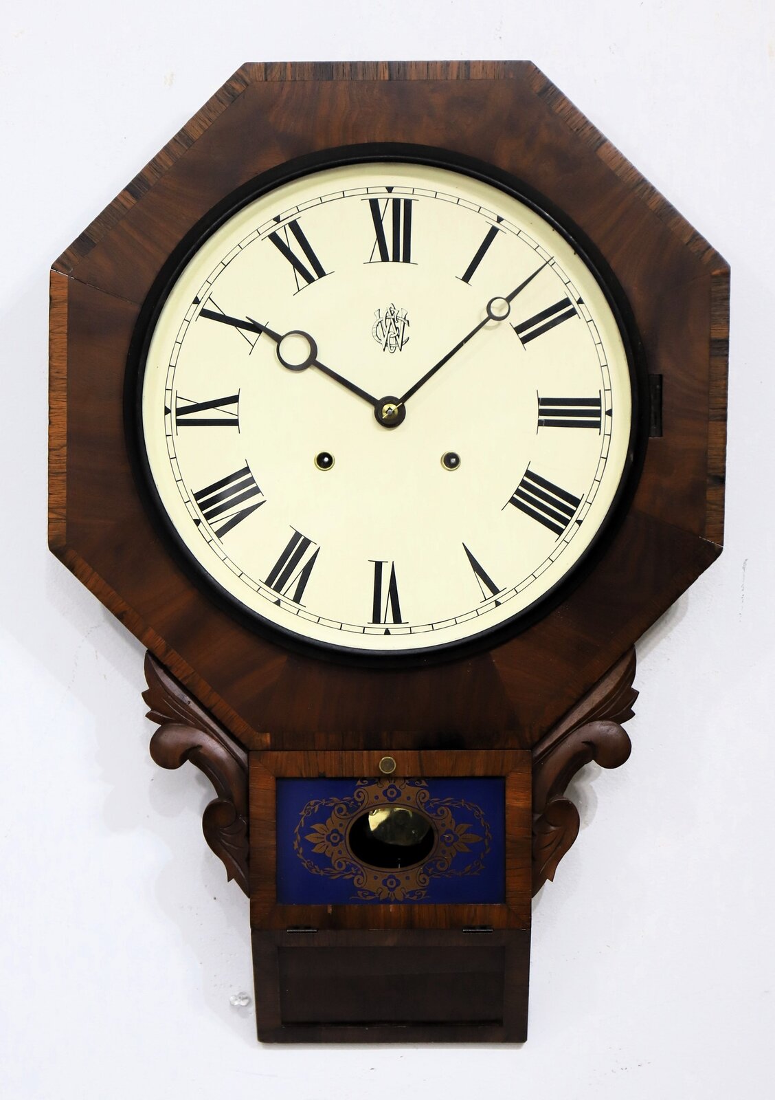 Waterbury Clock Co. “Drop Octagon”, ca. 1875. — Antique Clocks Price Guide
