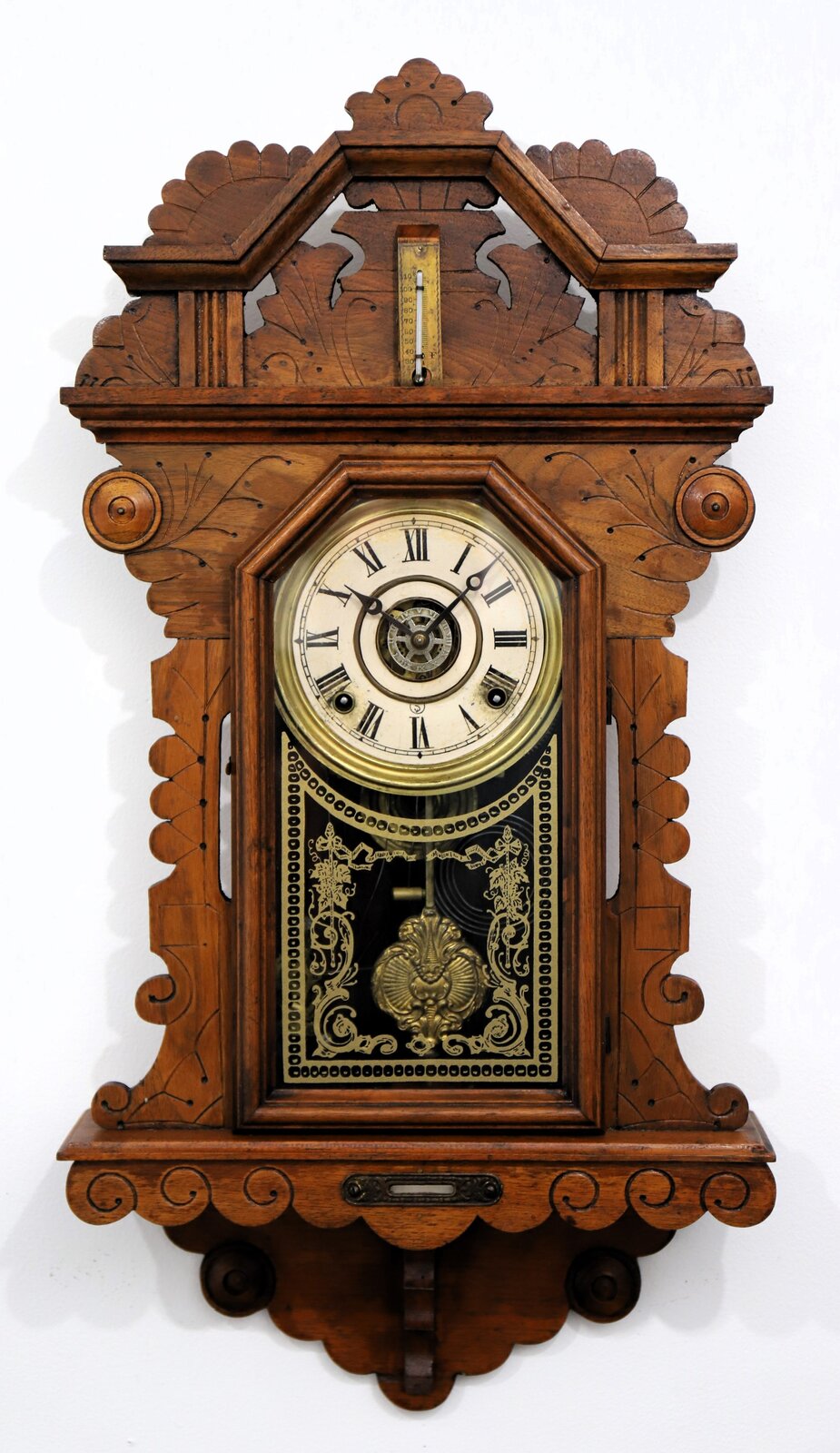 E. Ingraham Co. “Crown Drop”, ca. 1890. — Antique Clocks Price Guide