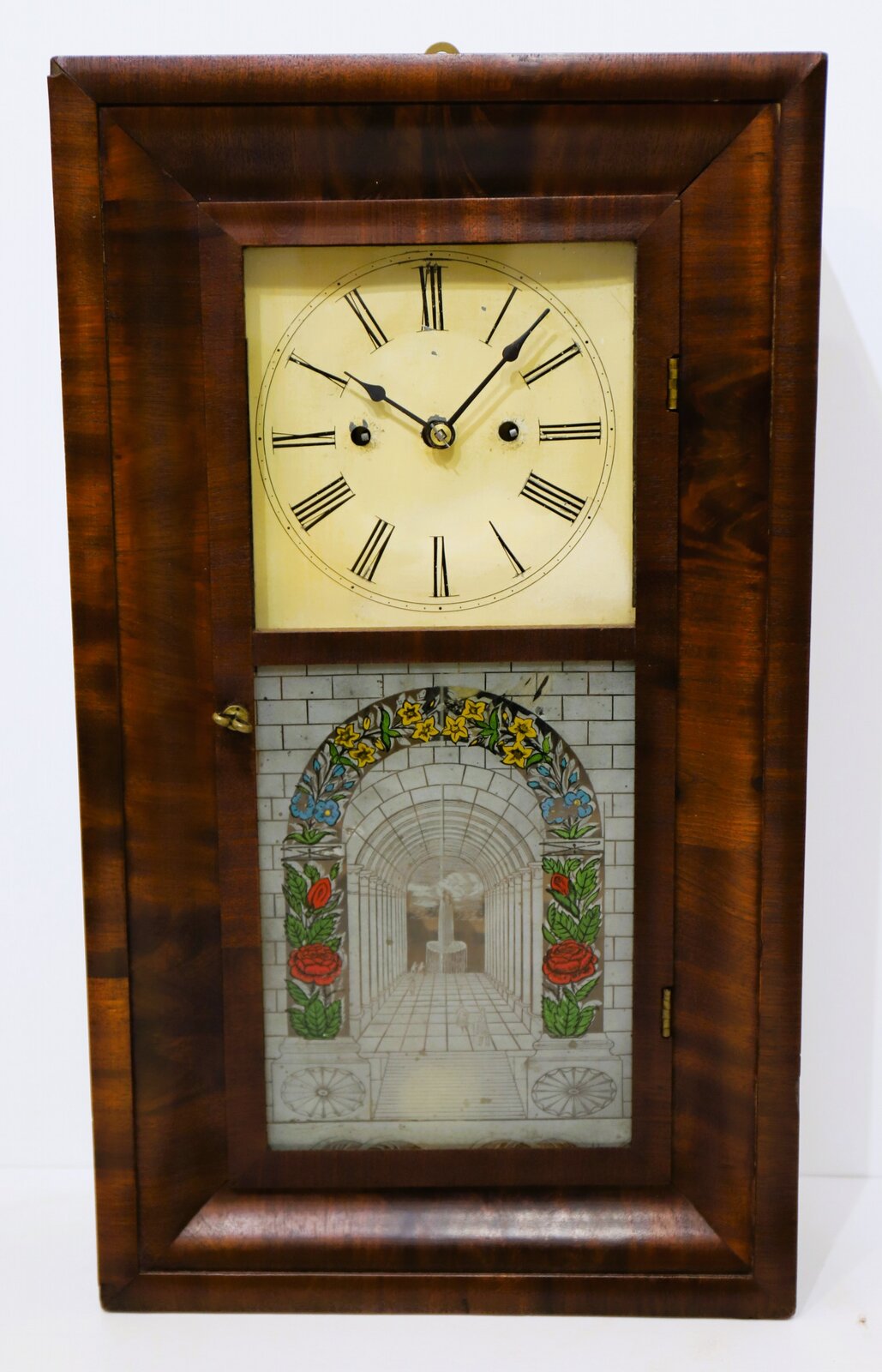 Henry Terry miniature OG, ca. 1850. — Antique Clocks Price Guide