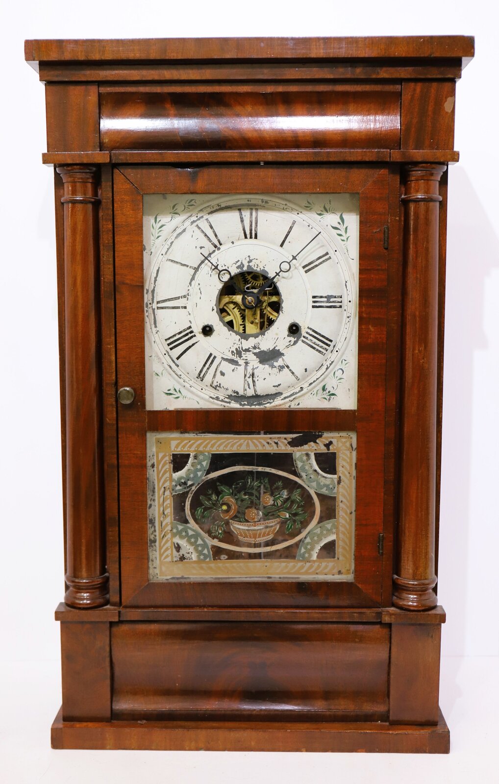 Seth Thomas Clock Co. “Column”, ca. 1860. — Antique Clocks Price Guide
