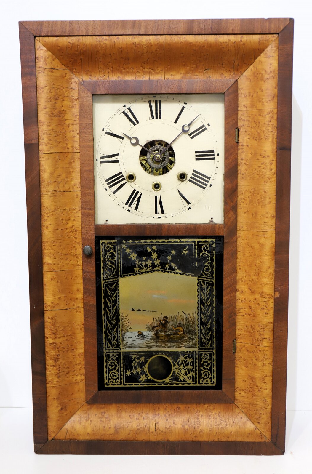 Sperry & Shaw 30-hour OG alarm, 1844-1851. — Antique Clocks Price Guide