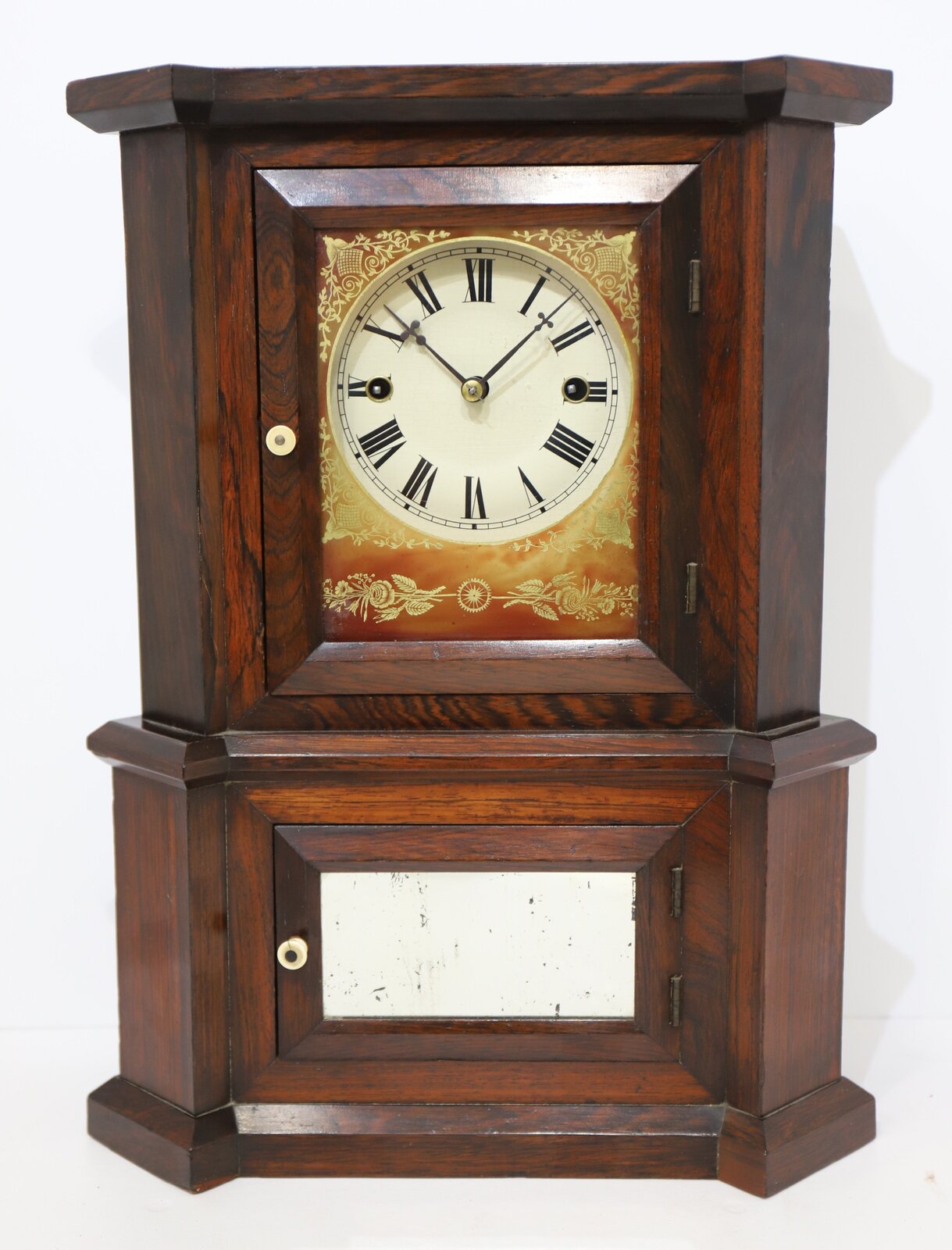Atkins “Parlor No. 1” with wagon spring, 1850-1858. — Antique Clocks Price Guide