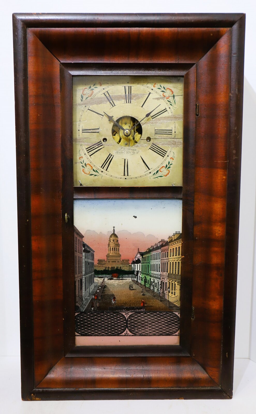 Forestville Mfg. Co. 8-day OG, 1842-1849. — Antique Clocks Price Guide