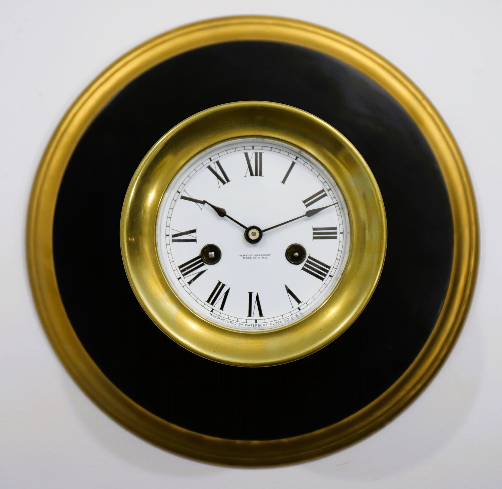 Waterbury Clock Co. “Ship’s Bell No. 1”, ca. 1915. — Antique Clocks Price Guide