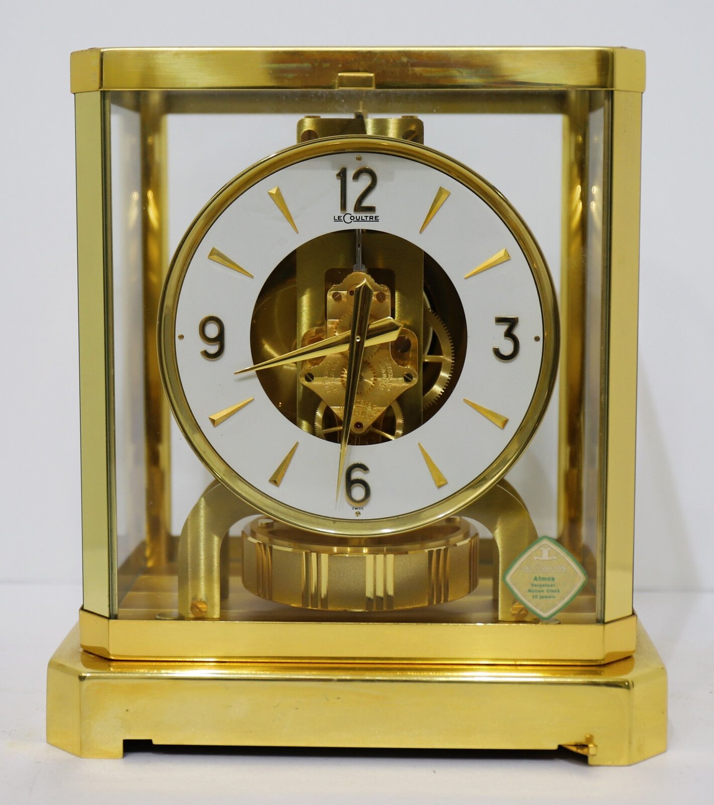 LeCoultre & Cie “Atmos 528-8”, 1960-1980. — Antique Clocks Price Guide