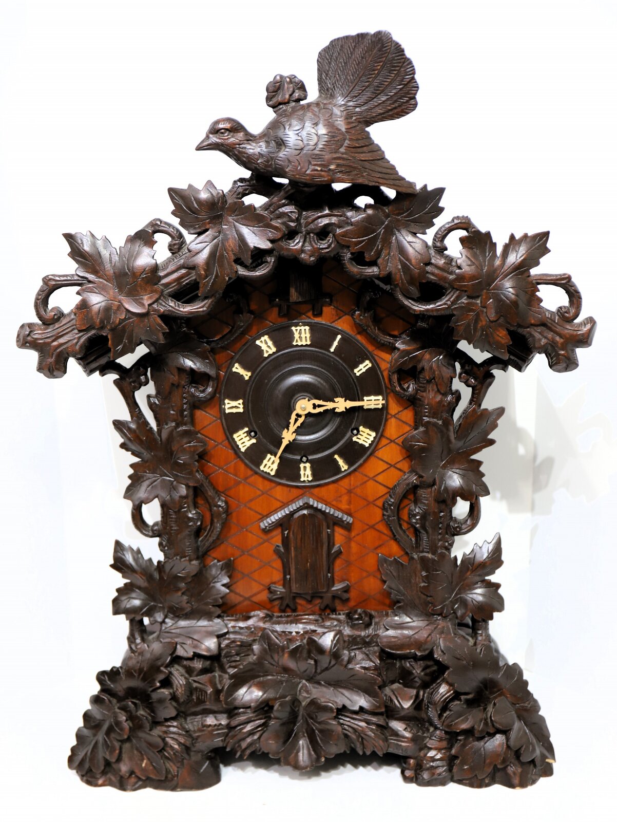 Black Forest trumpeter cuckoo, ca. 1920? — Antique Clocks Price Guide