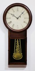 S.B. Terry wall regulator, ca. 1850.