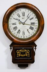 Ansonia Brass & Copper Co. “Drop Extra Calendar”, 1869-1877.