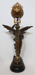 Ansonia Clock Co. “Gloria Ball Swing”, ca. 1901.