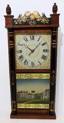 Norris North long drop shelf clock, 1822-1824.