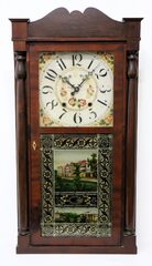 Jeromes’ & Darrow long-drop shelf clock, 1828-1834.