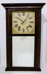 Forbes & Tucker 30-hour shelf clock, 1840-1841.