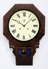 Waterbury Clock Co. “Drop Octagon”, ca. 1875.