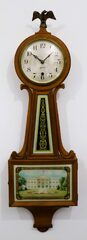 Sessions Clock Co. “Alden” banjo timepiece, ca. 1927.