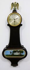New Haven Clock Co. “Wardrop” lever banjo, ca. 1913.