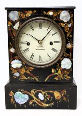 Chauncey Jerome paper mâché fusee, 1845-1855.