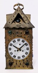 Bradley & Hubbard lantern clock, ca. 1885.