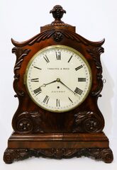 Thwaites & Reed fusee bracket clock, ca. 1890.