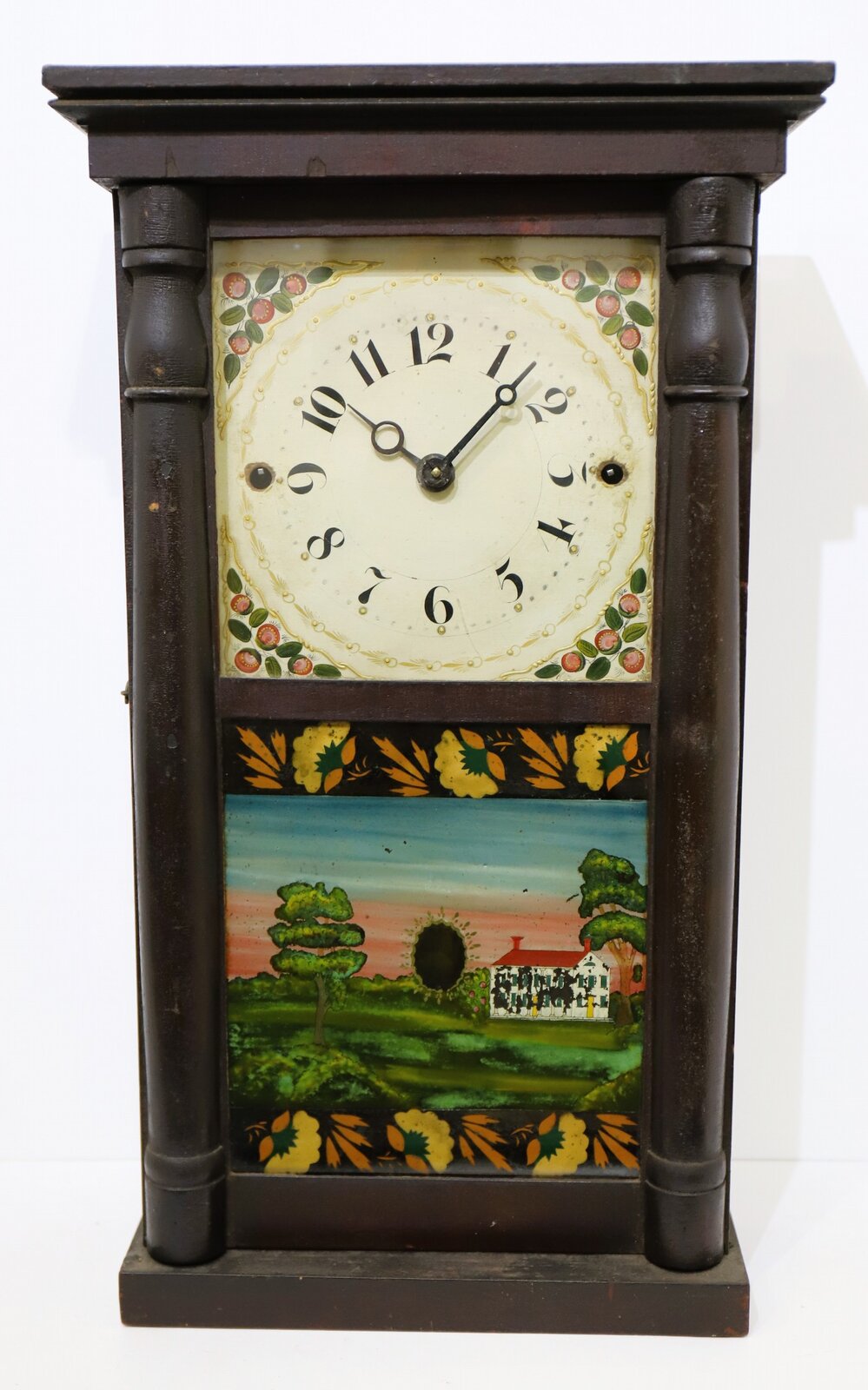 Erastus Hodges 30-hour shelf clock, ca. 1830. — Antique Clocks Price Guide