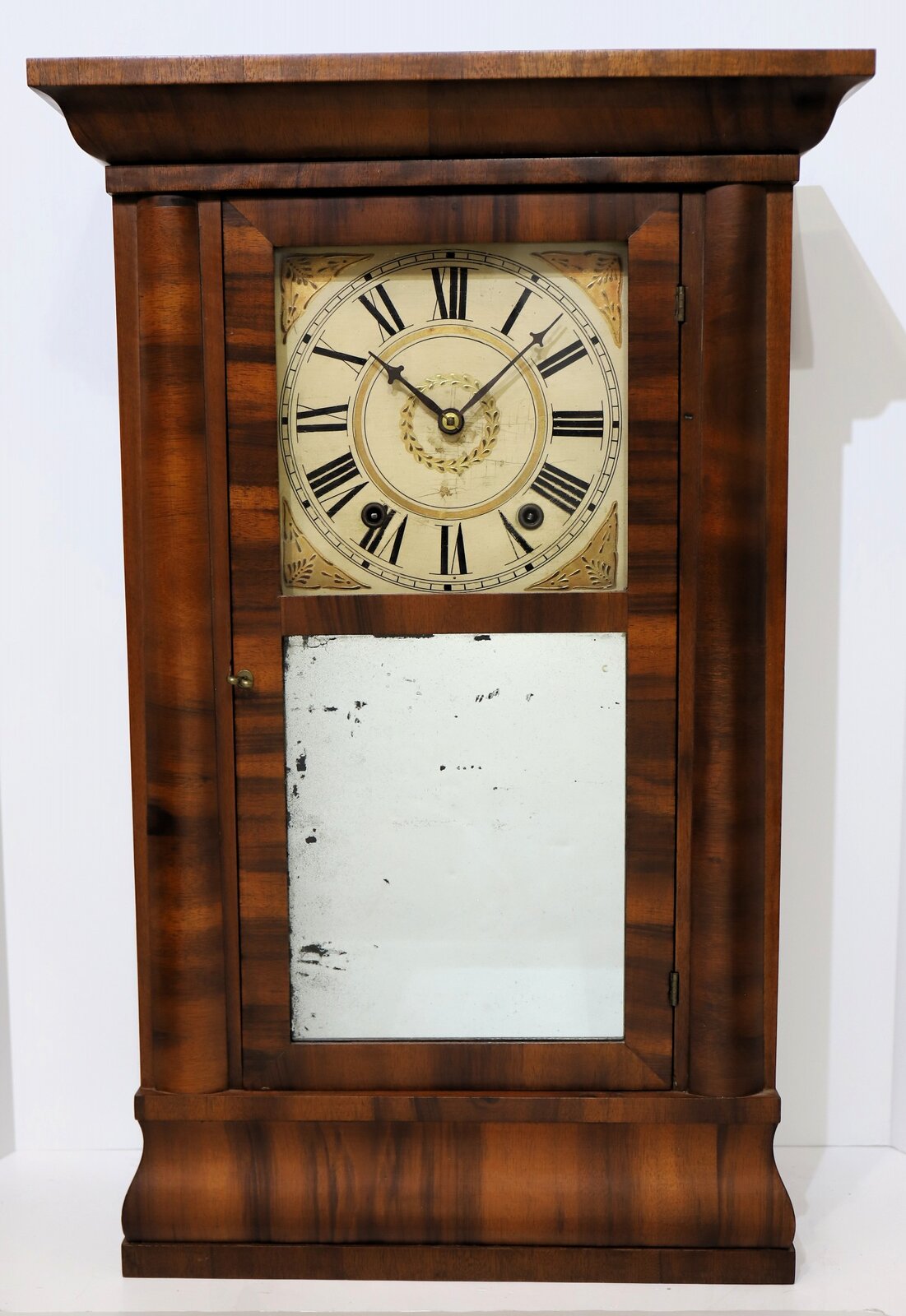 Daniel Pratt & Sons 30-hour shelf clock, 1852-1871. — Antique Clocks Price Guide