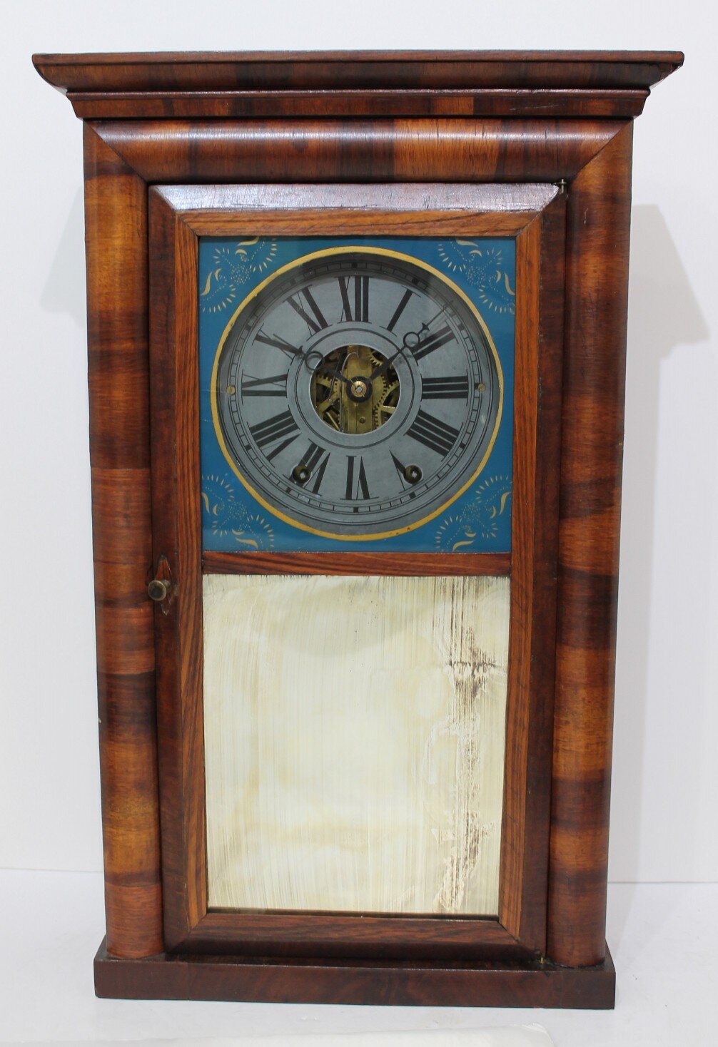E.C. Brewster & Co. spring-driven shelf clock, 1840-1843. — Antique Clocks Price Guide