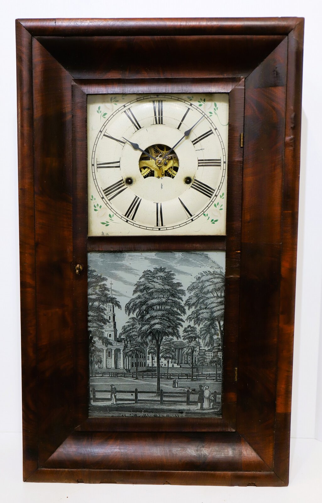 Wm L Gilbert & Co. 30-hour OG, 1851-1866. — Antique Clocks Price Guide