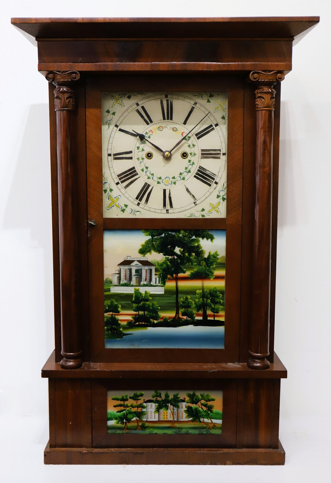 Spencer & Wooster & Co. “Eight Day Repeating Brass Clock”, 1840-1843. — Antique Clocks Price Guide