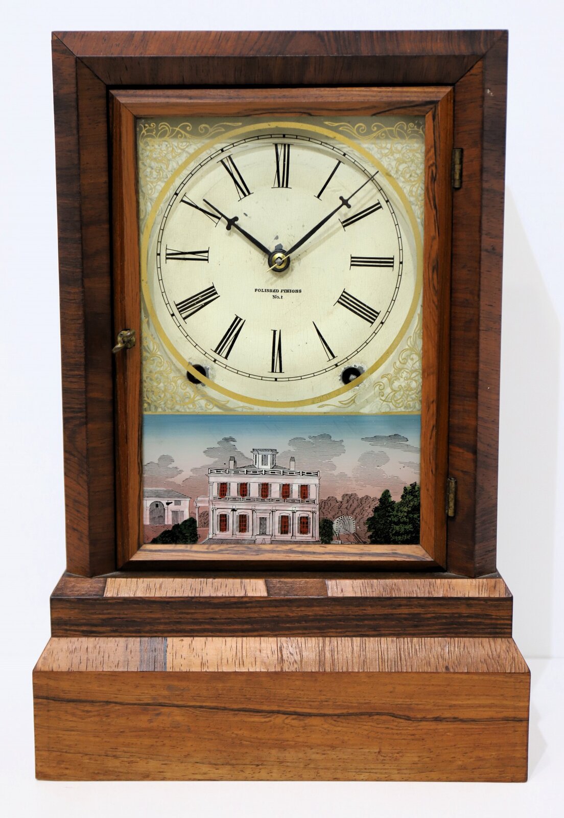 Morse Clock Co. “No. 1” cottage, 1850-1855. — Antique Clocks Price Guide