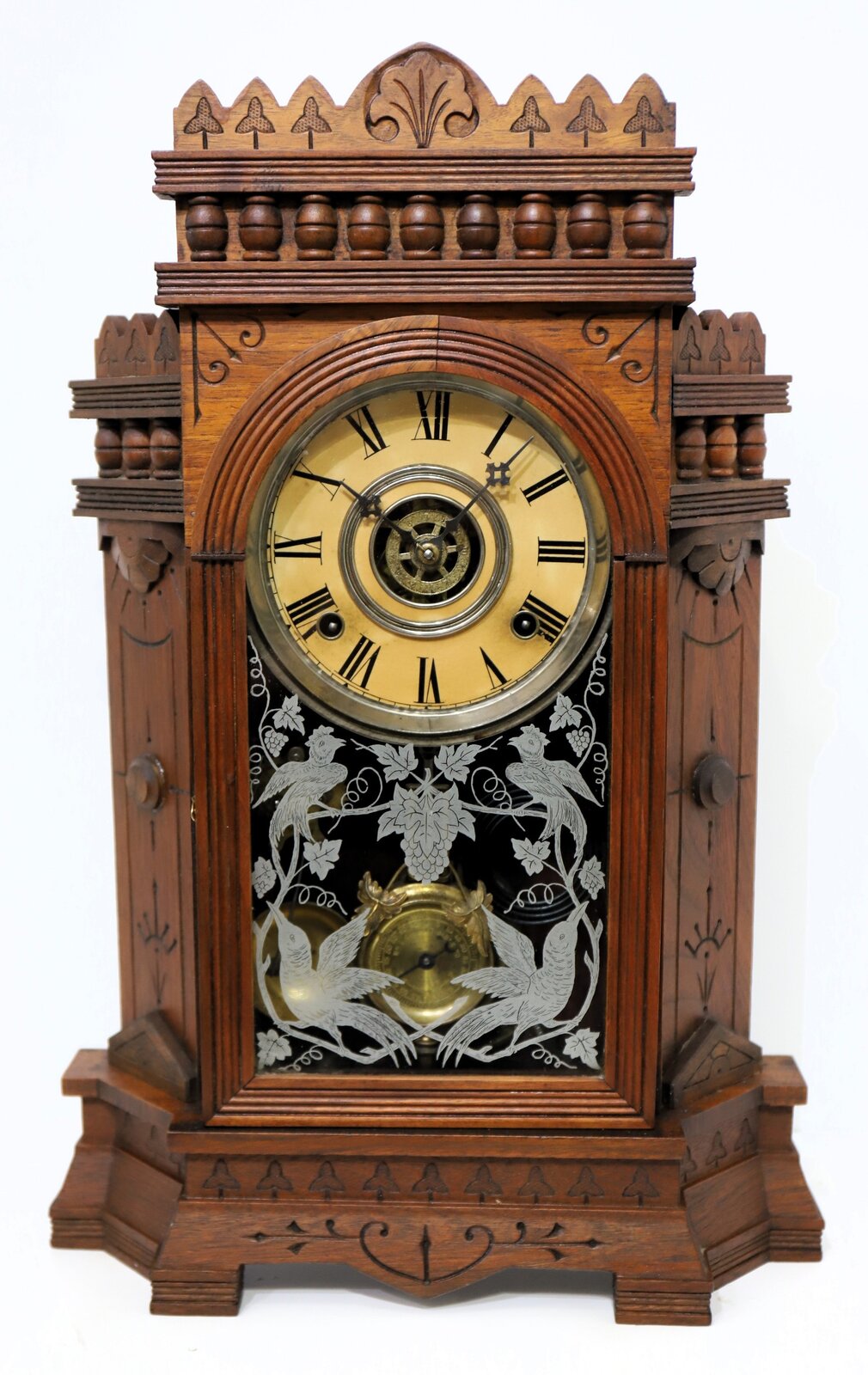 Wm. L. Gilbert Clock Co. “Altai”, ca., 1885. — Antique Clocks Price Guide