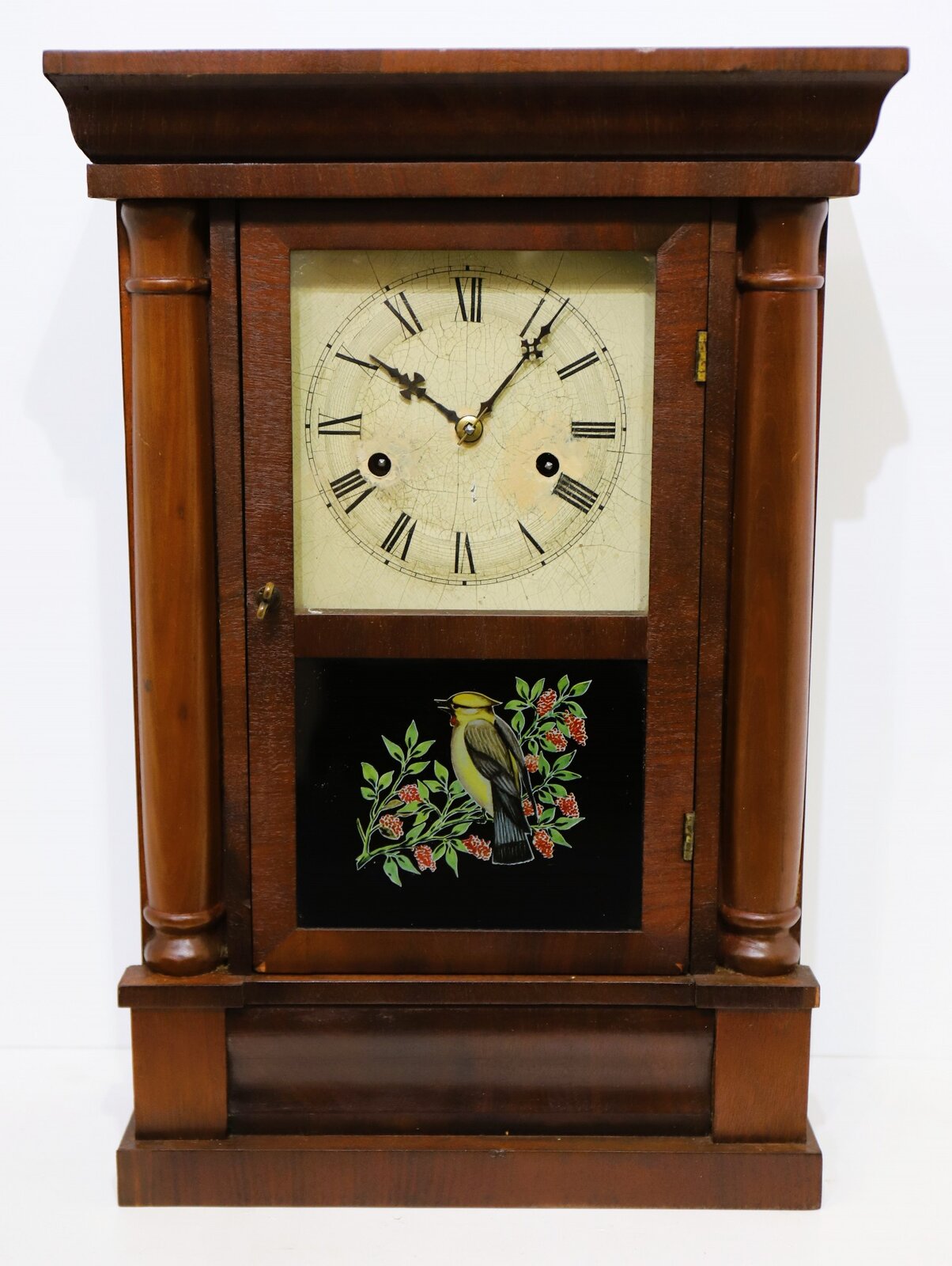 Chauncey Jerome 30-hour cottage, ca. 1842. — Antique Clocks Price Guide