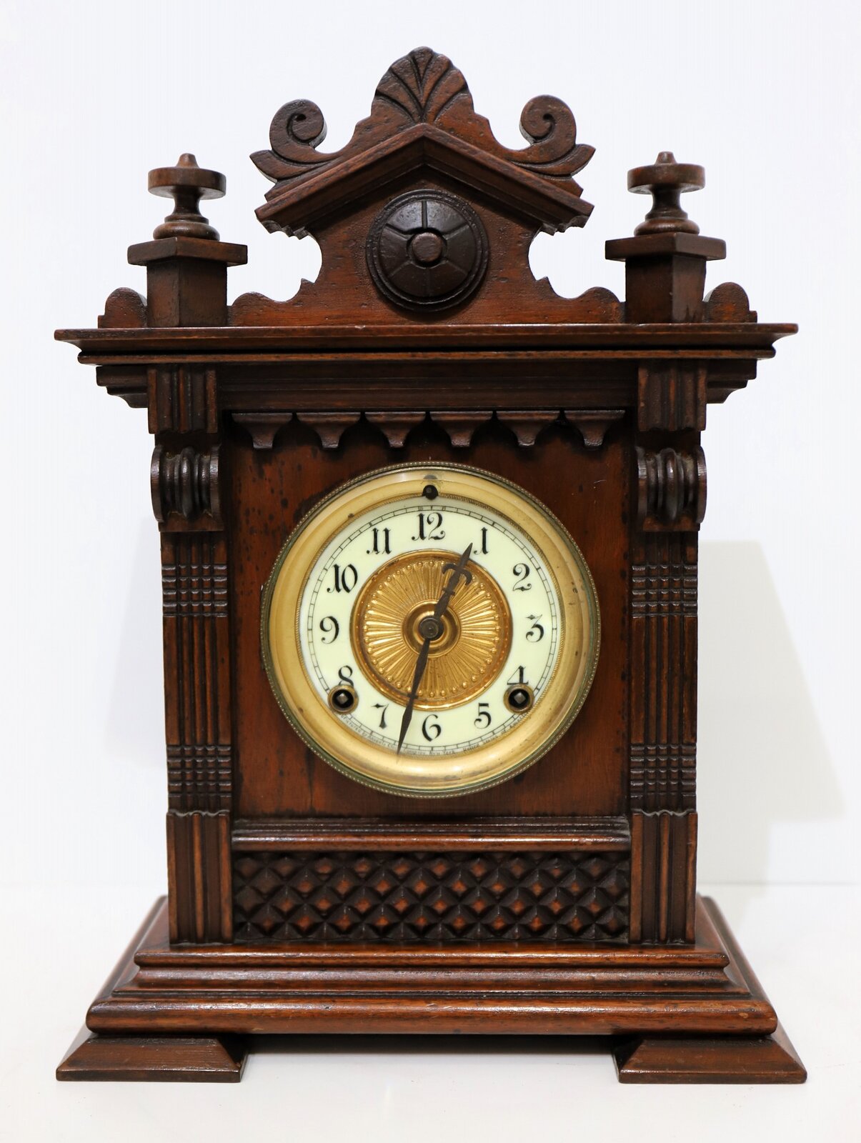 Ansonia Clock Co. “Salem”, ca. 1894. — Antique Clocks Price Guide