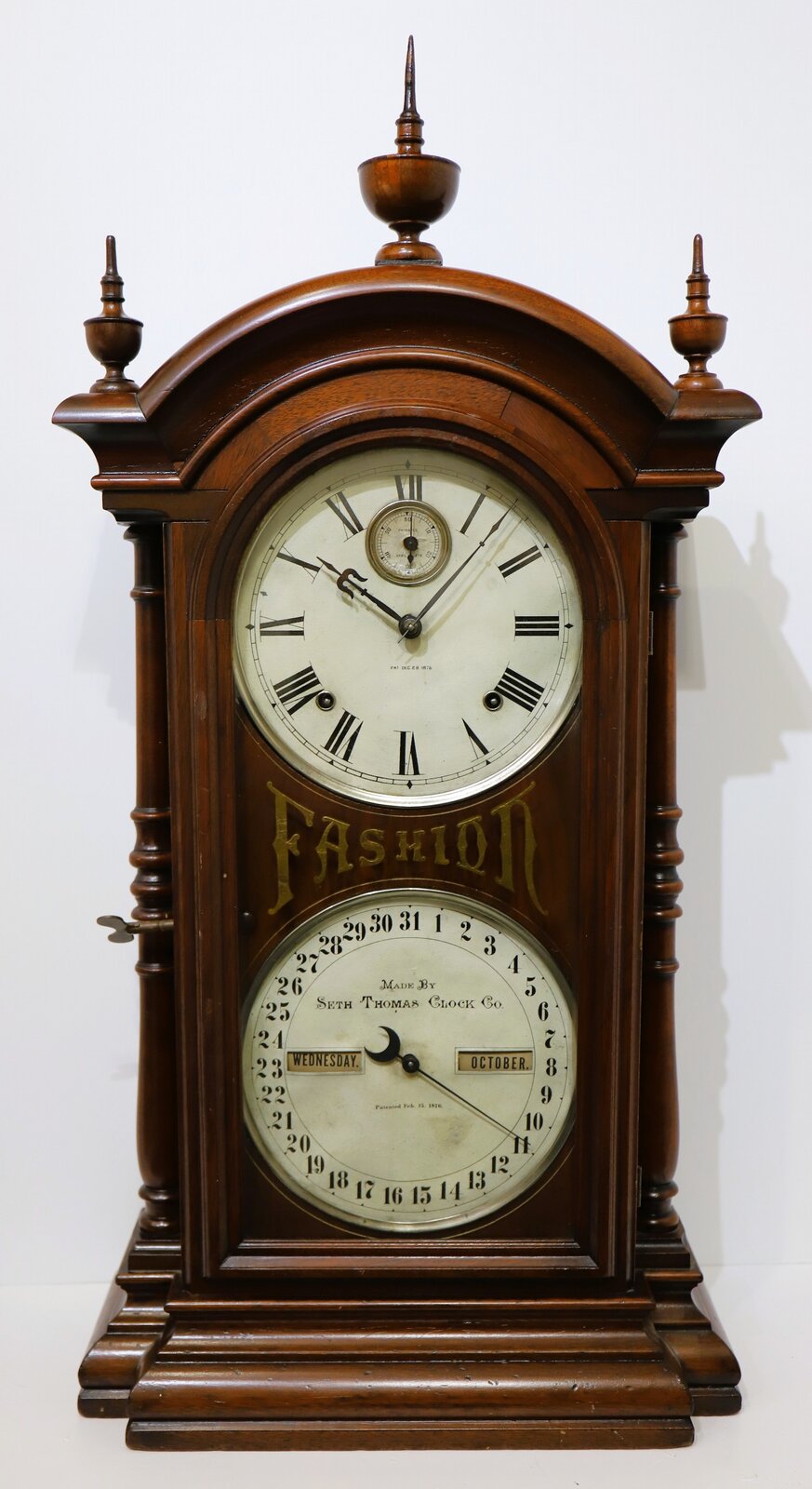 Seth Thomas Clock Co. “Fashion No. 5”, ca. 1887. — Antique Clocks Price Guide