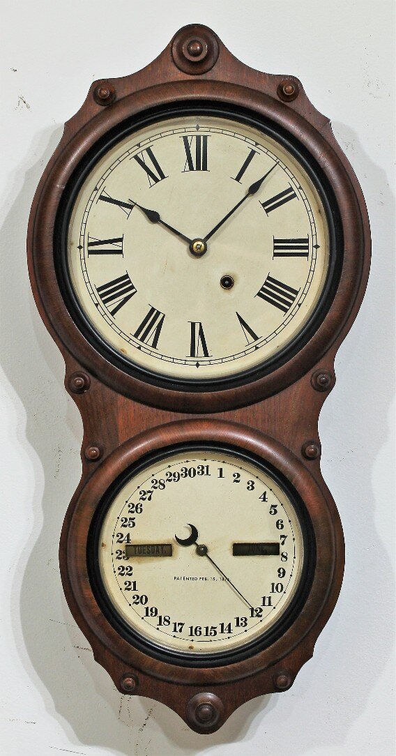 Seth Thomas “Office Calendar No. 7”, 1888. — Antique Clocks Price Guide