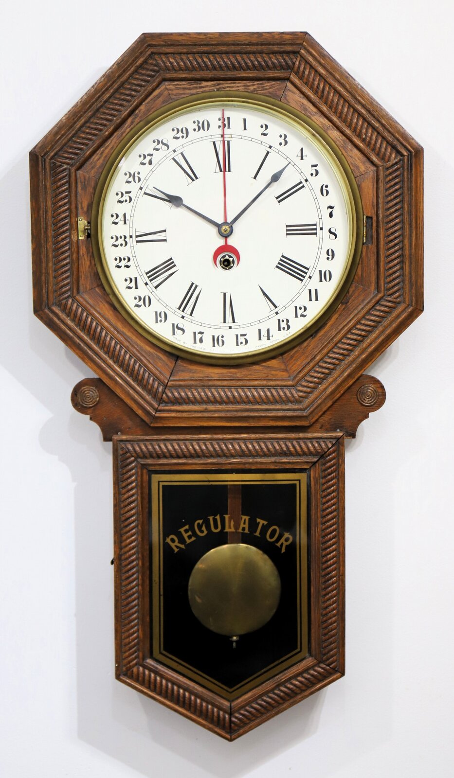 New Haven Clock Co. “Bank Calendar”,ca. 1911. — Antique Clocks Price Guide