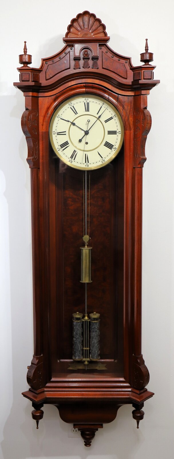 Seth Thomas “Regulator No. 19” REPRODUCTION, ca. 2000. — Antique Clocks Price Guide