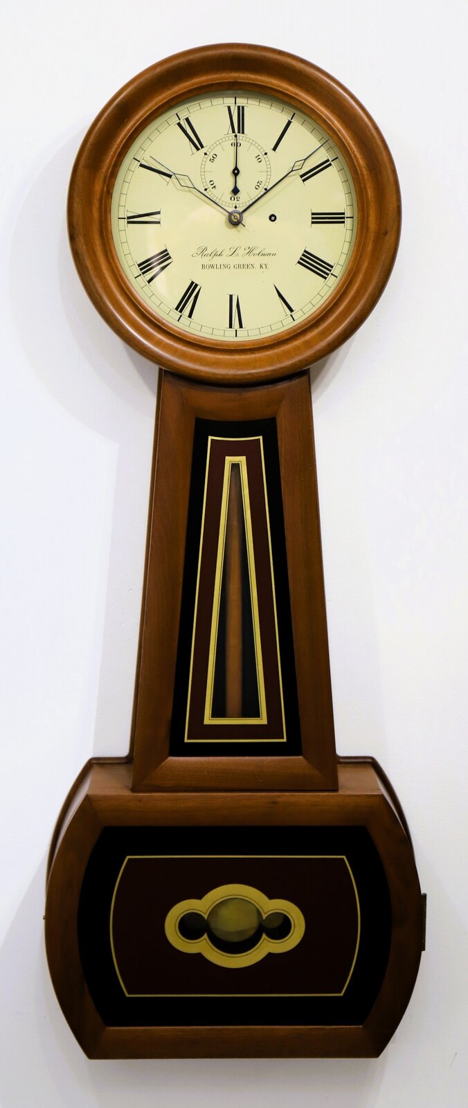 Ralph L Holman “Regulator No. 1” banjo, 1995. — Antique Clocks Price Guide