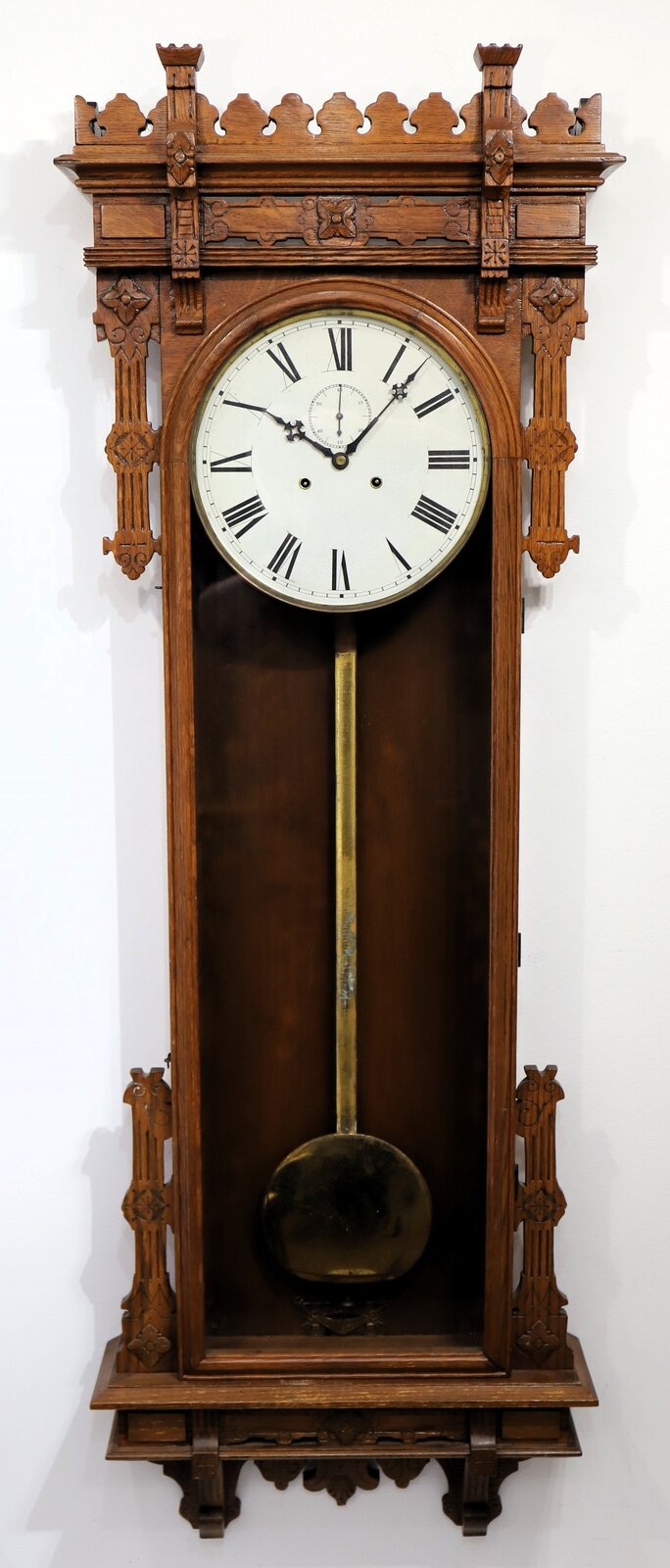 E.N. Welch Mfg. Co. “Regulator No. 12” ca. 1889. — Antique Clocks Price Guide