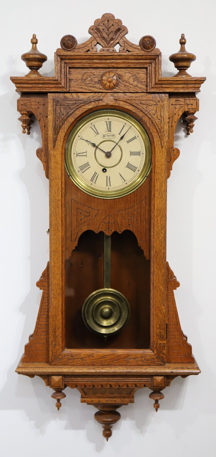 E Ingraham Co. “Bartholdi”, ca. 1896. — Antique Clocks Price Guide