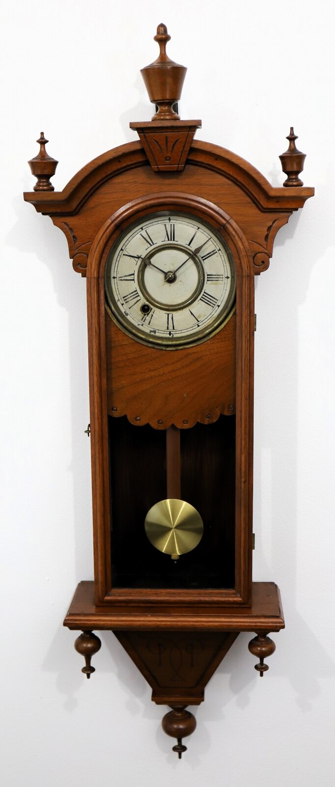 New Haven Clock Co. “Winnipec Regulator”, ca. 1889. — Antique Clocks Price Guide